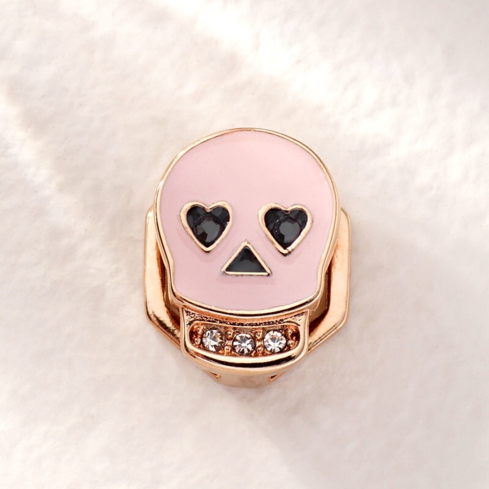 Keep Collective *Pink Skull Charm* CE Retired Halloween
